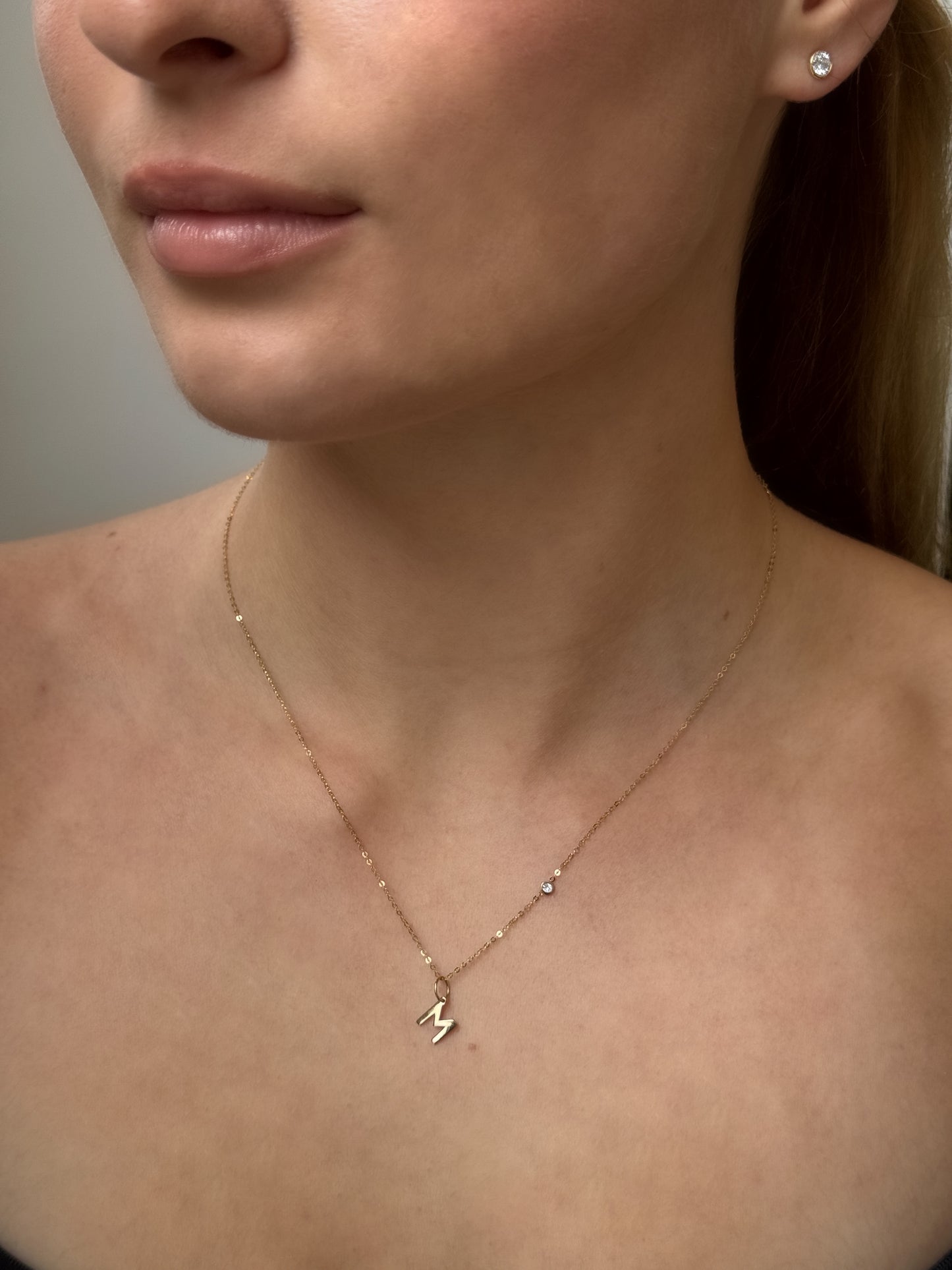 Initial letter charm