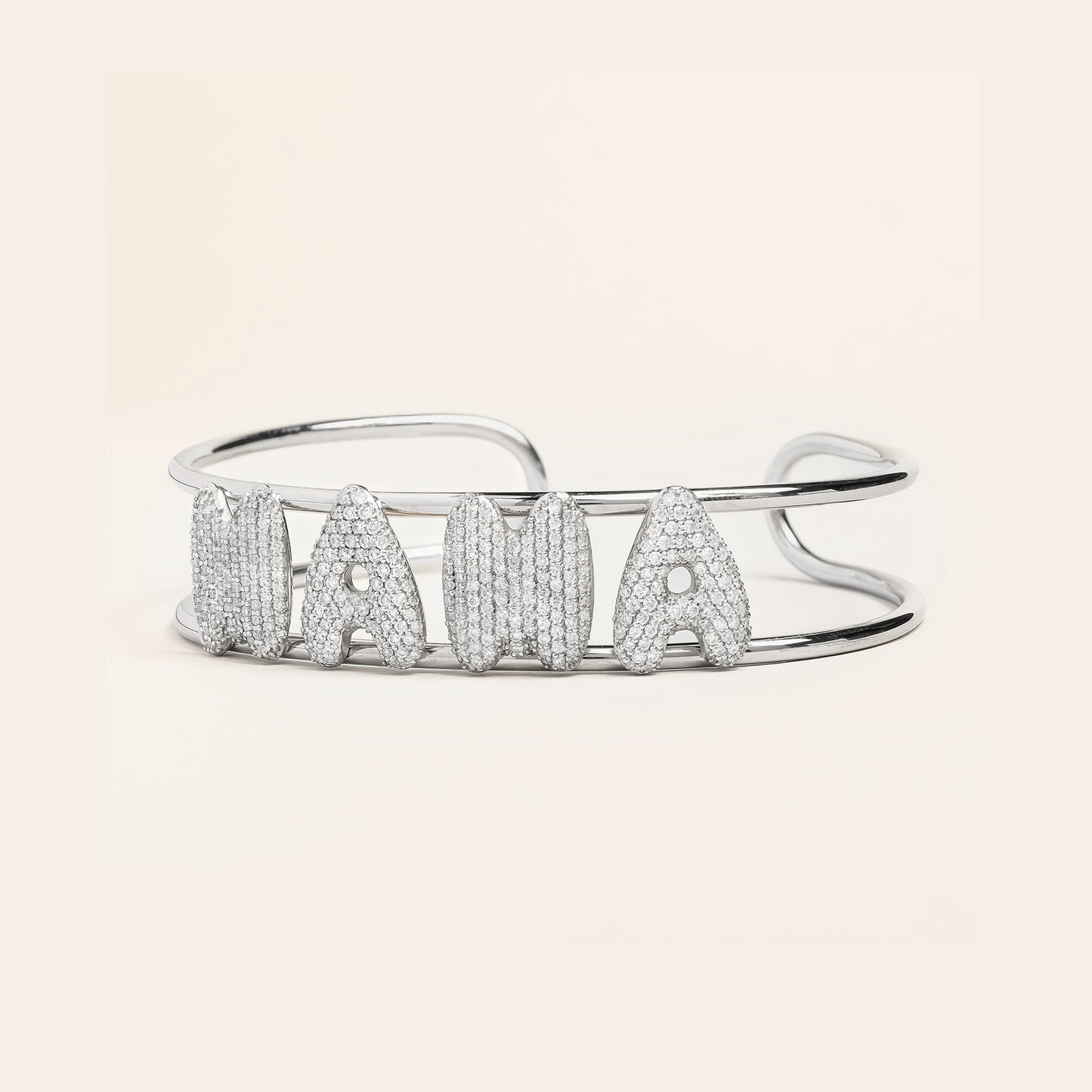 Mama Bangle Diamond Bracelet