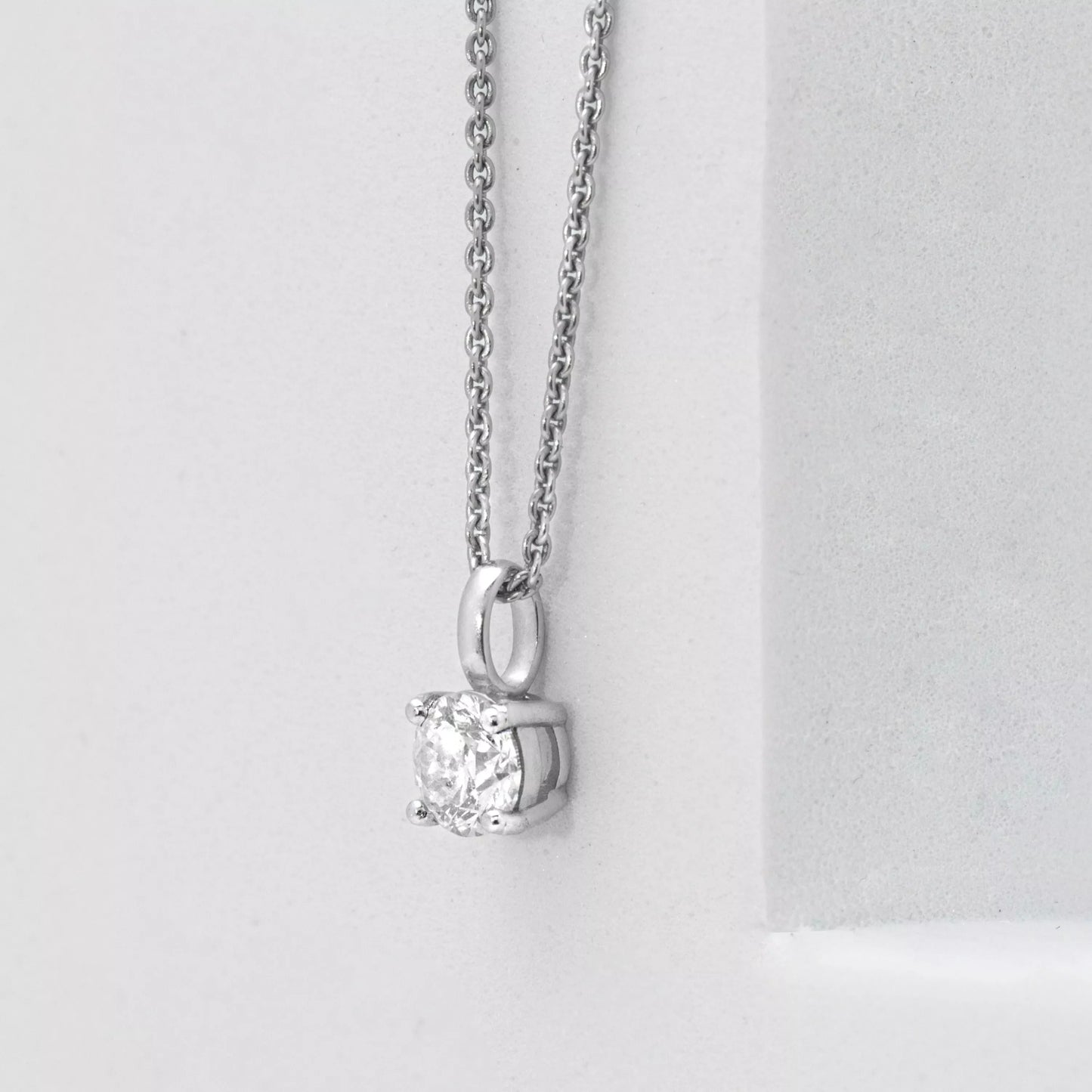Birthstone Solitaire Necklace