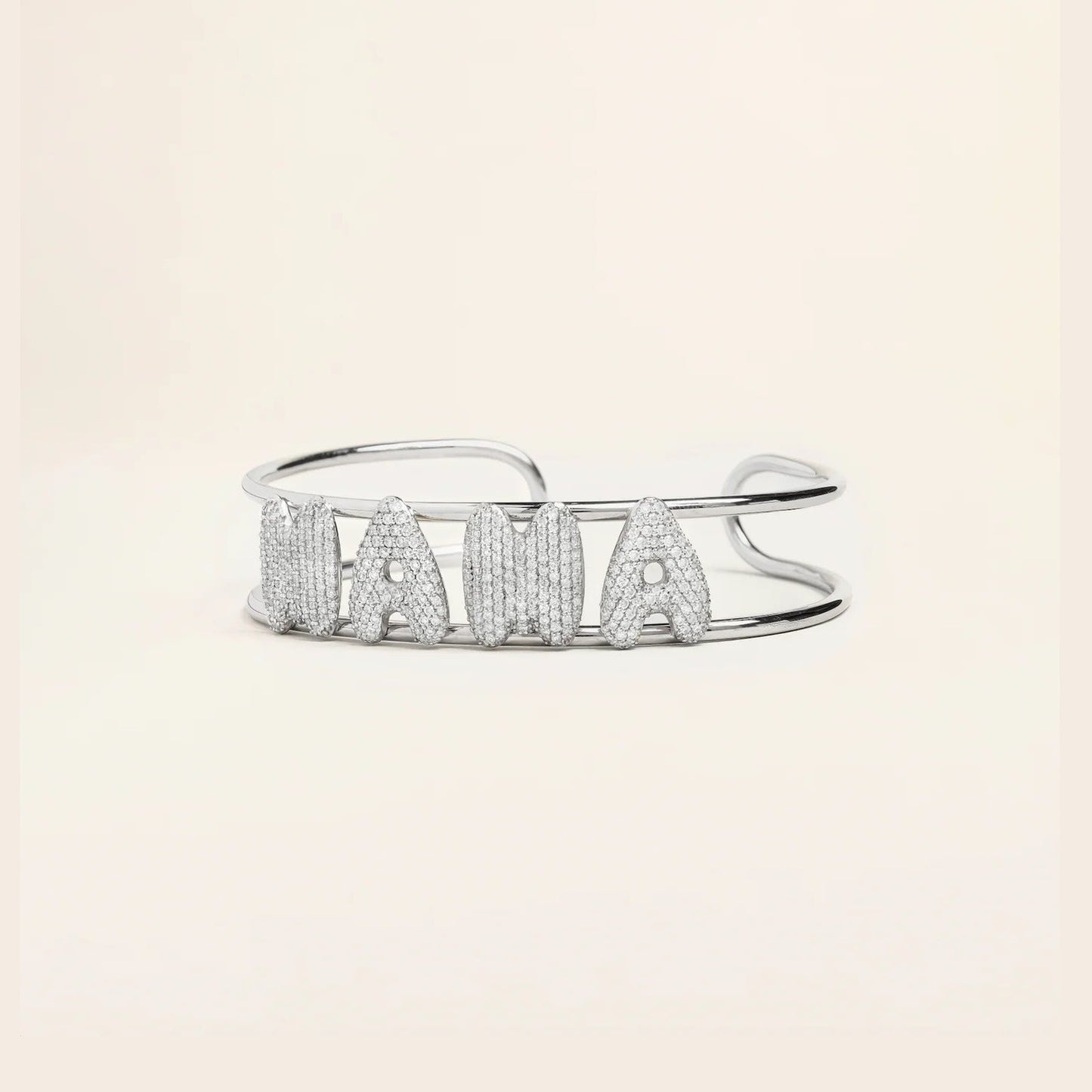 Mama Bangle Diamond Bracelet (Ready-to-ship)