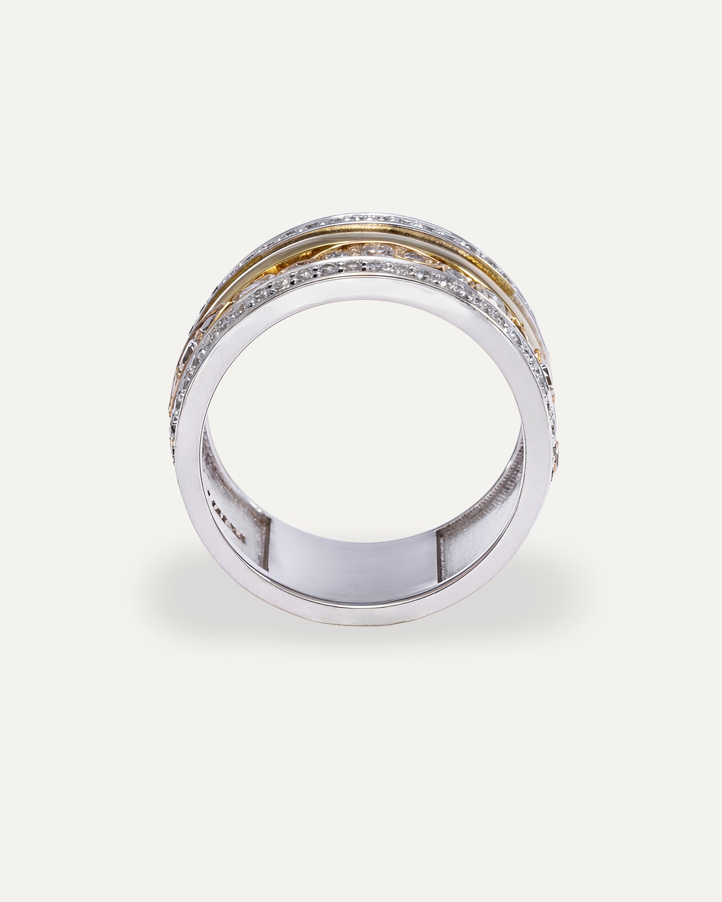 Bold Multi-Row Statement Ring
