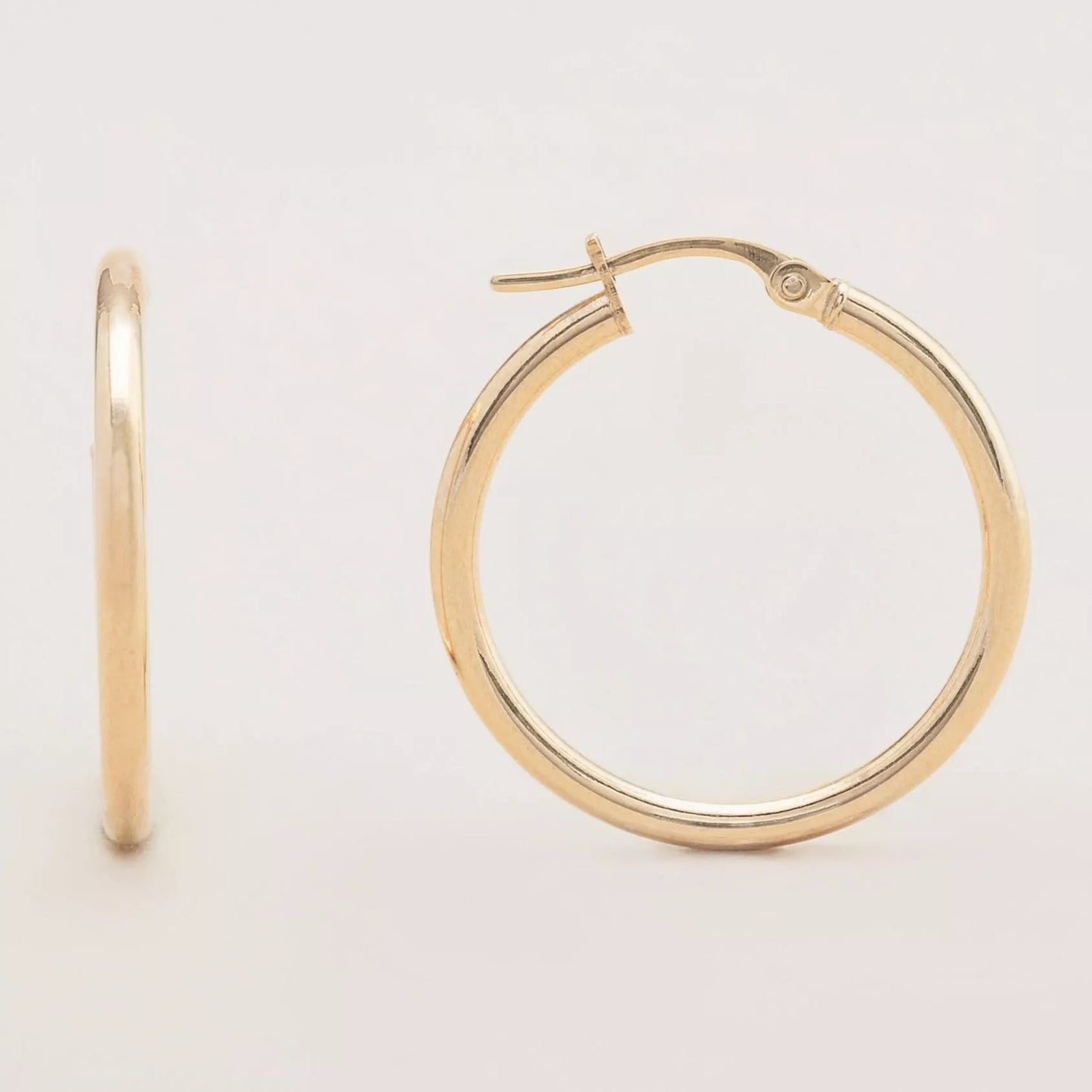 23mm Gold Hoops (Ready-to-ship)