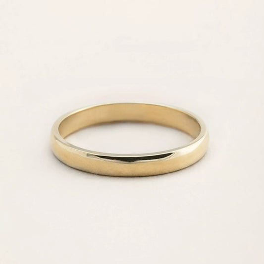 Wedding Band Domed Comfort Fit