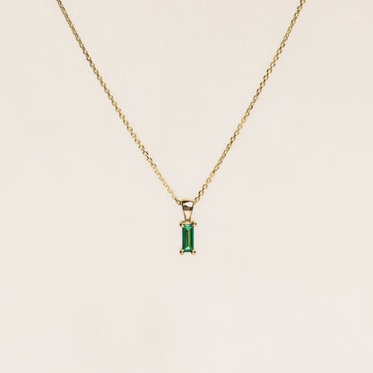 0.20 Carat Emerald Necklace