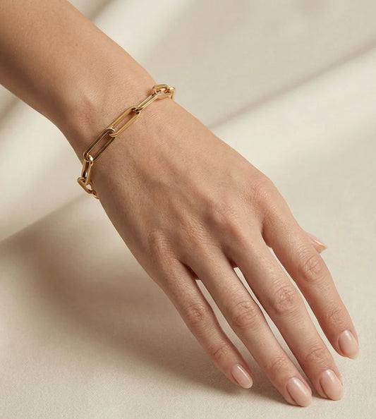 Extra Large Paperclip Bracelet