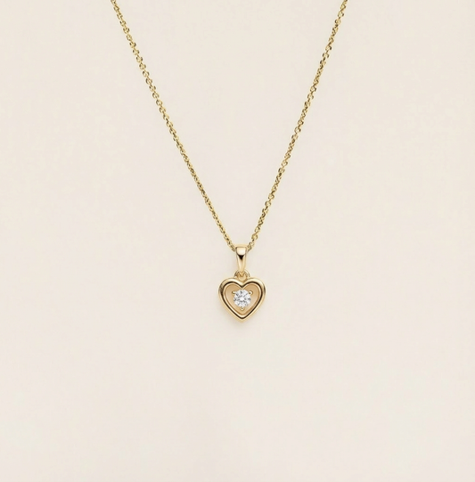 One Love Heart Necklace