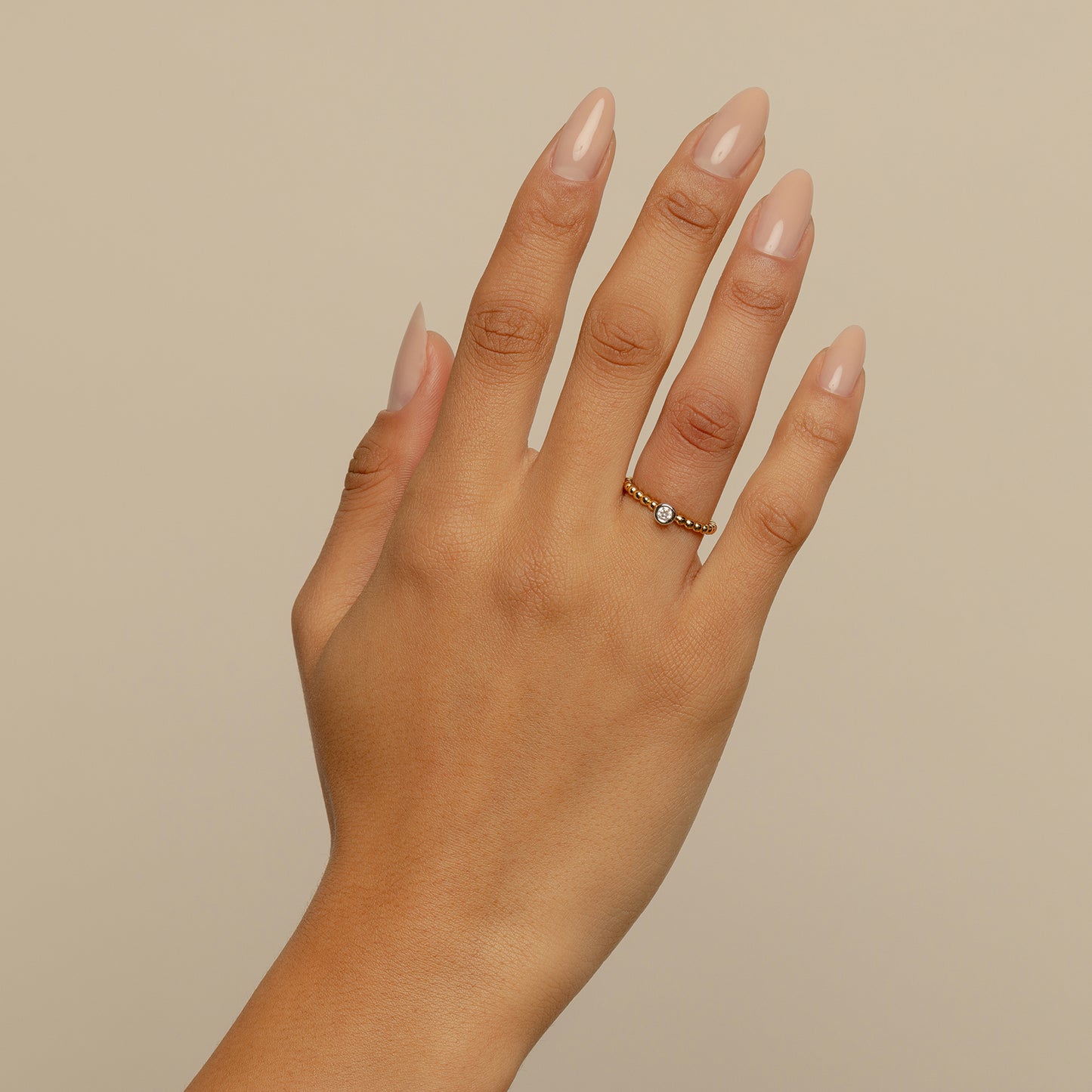 Bezel Lace Diamond Ring