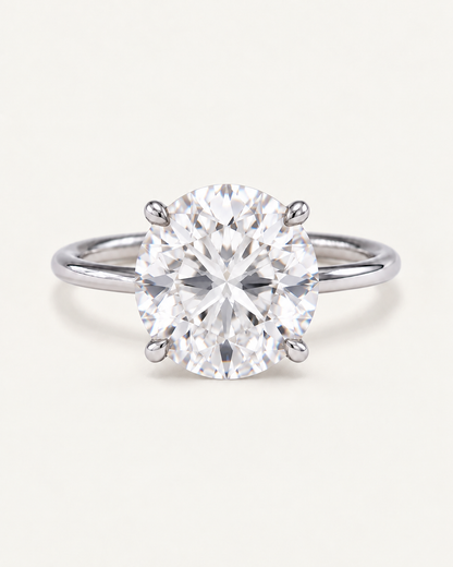 Round Diamond Solitaire Engagement Ring