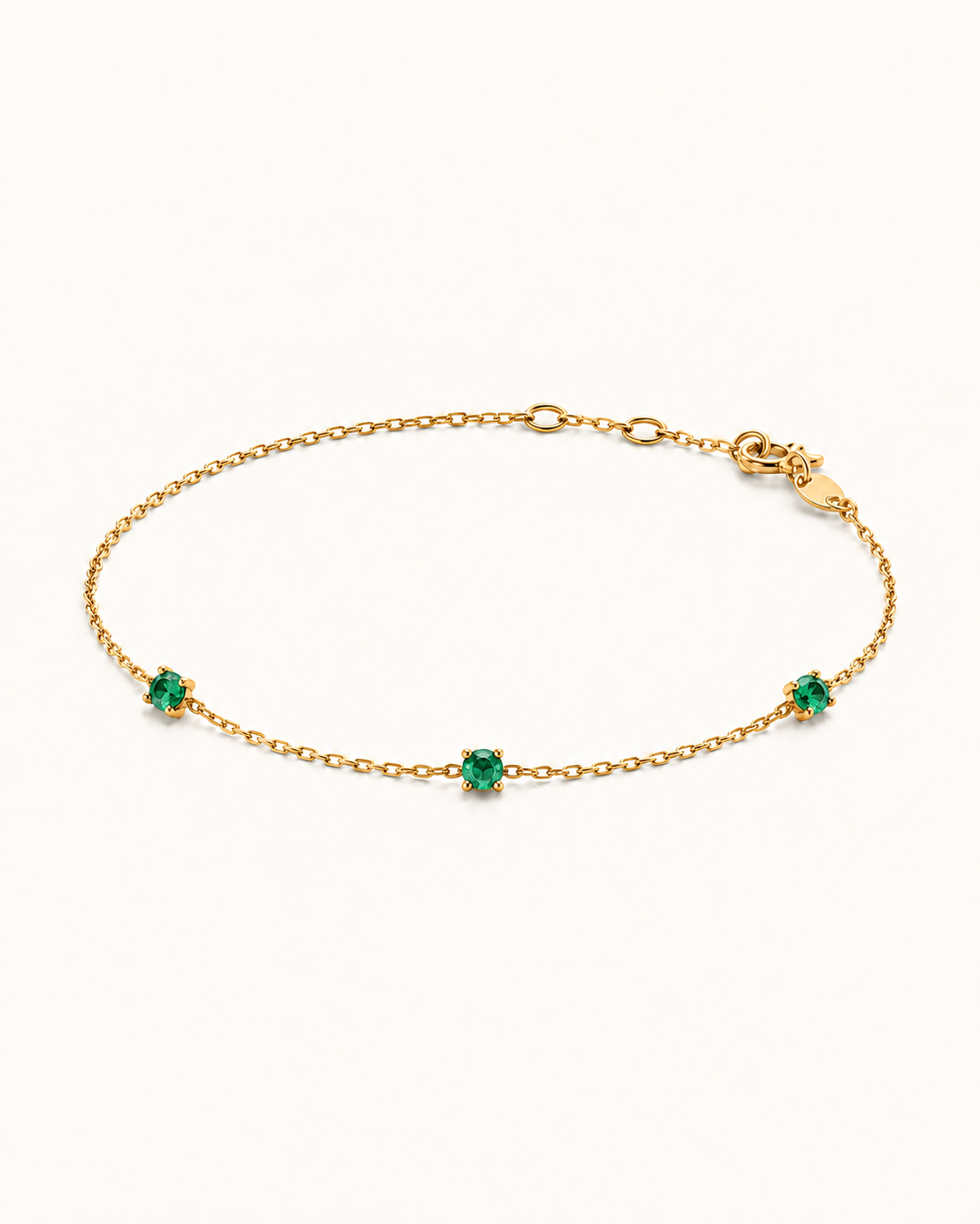 Birthstone Personalized Station Bracelet