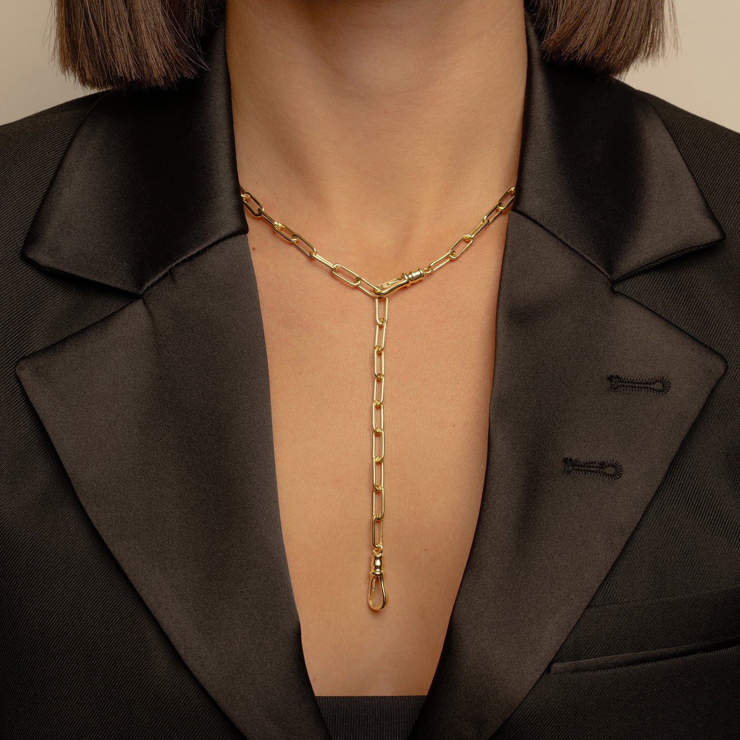 Extra Large Paperclip Necklace