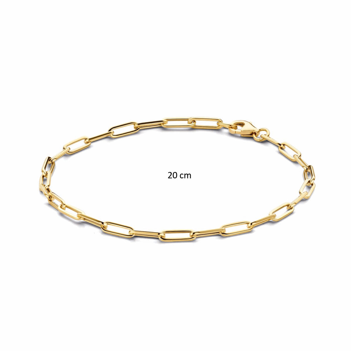 Jackie Amsterdam Elegant Boxlink bracelet 20 cm length