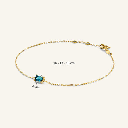 Jackie Amsterdam Medina Topaz bracelet size detail