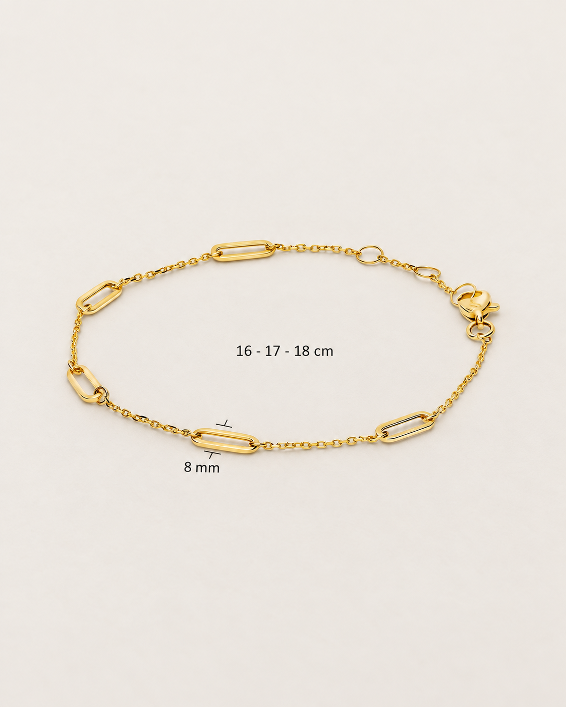 Jackie Amsterdam Las Ramblas bracelet adjustable length detail