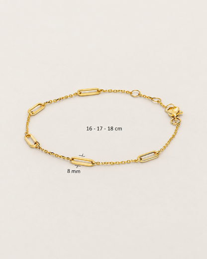 Jackie Amsterdam Las Ramblas bracelet adjustable length detail