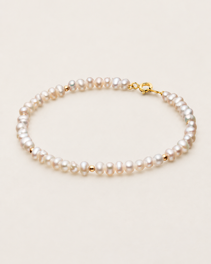 Pearl Potion Bracelet in 14K Yellow Gold