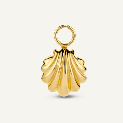 Jackie Amsterdam Seashell Ear Charm in 14K Yellow Gold