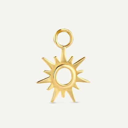 Jackie Amsterdam Sun Ear Charm in 14K Yellow Gold