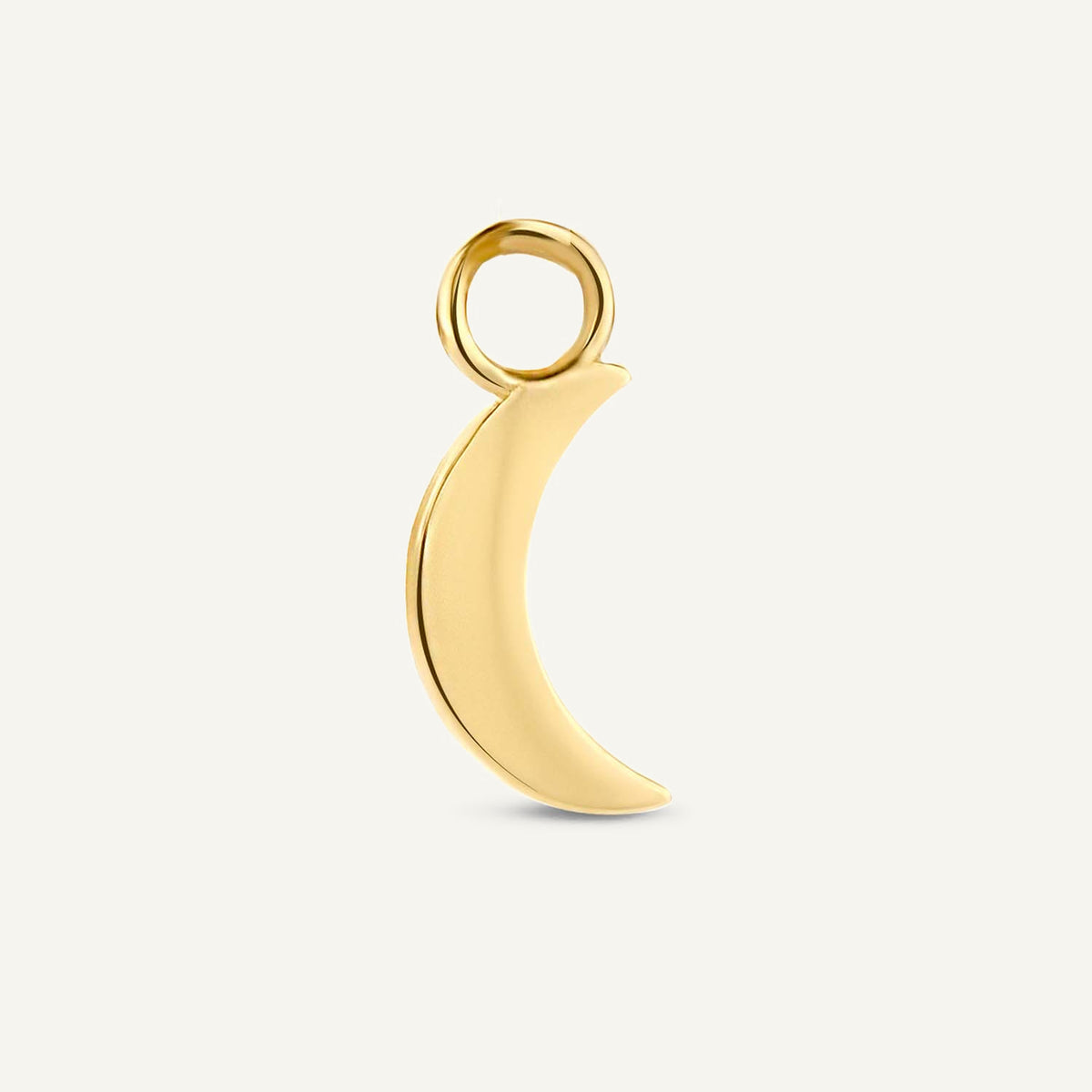 Jackie Amsterdam Moon Ear Charm in 14K Yellow Gold