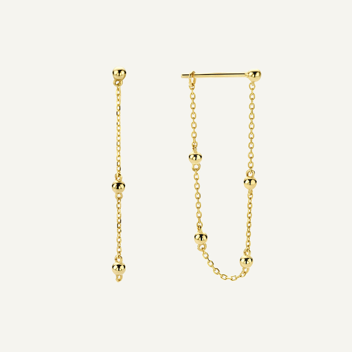 Jackie Bulles De Bruxelles Earrings in 14K Yellow Gold