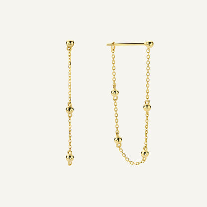 Jackie Bulles De Bruxelles Earrings in 14K Yellow Gold