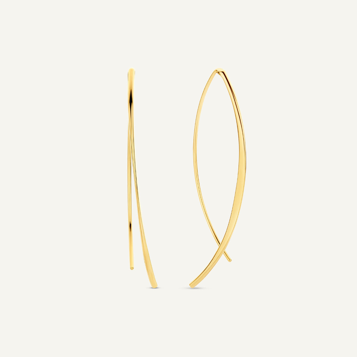 Jackie Mayfair Earrings in 14K Yellow Gold