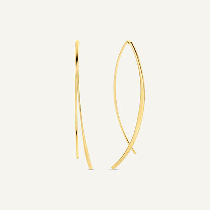 Jackie Mayfair Earrings in 14K Yellow Gold