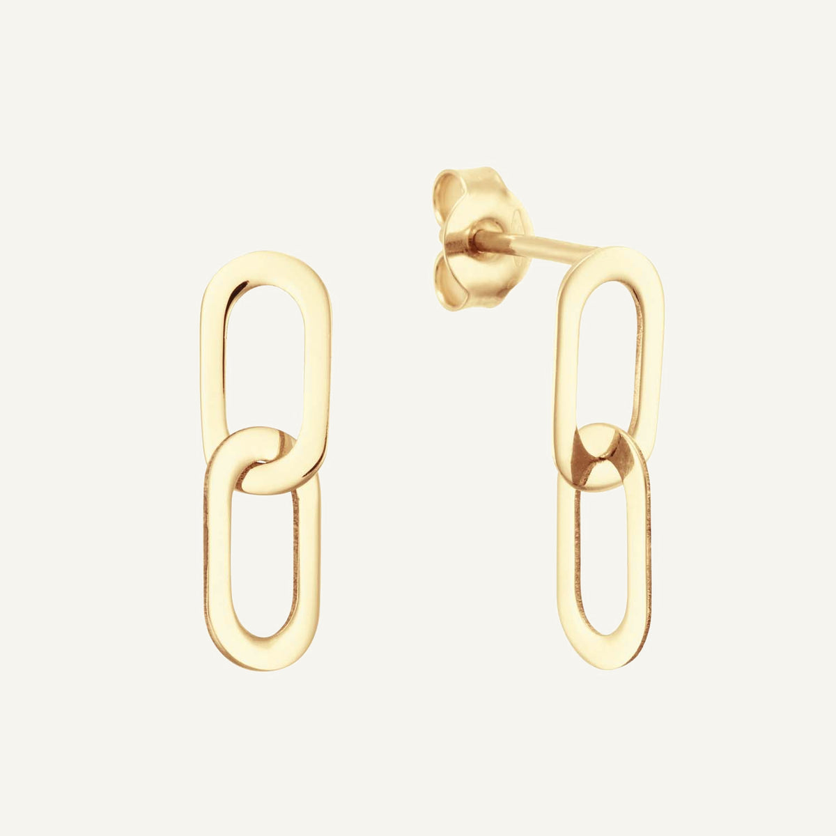 Jackie Cannaregio Studs in 14K Yellow Gold