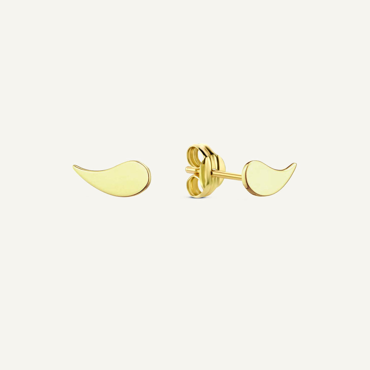 Jackie Carnavale Studs in 14K Yellow Gold