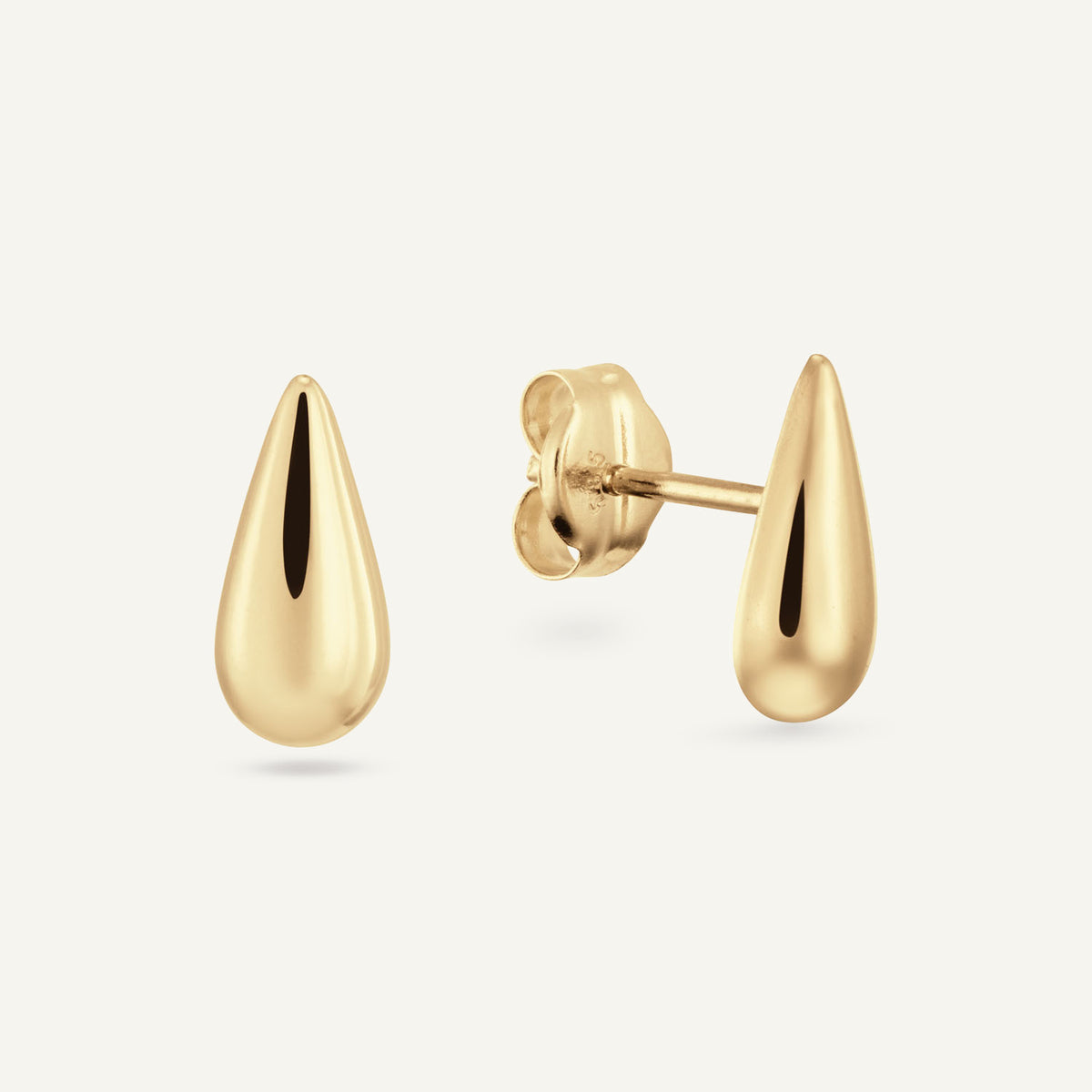 Jackie San Polo Studs in 14K Yellow Gold