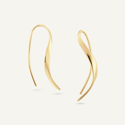 Jackie Beaulieu Earrings in 14K Yellow Gold
