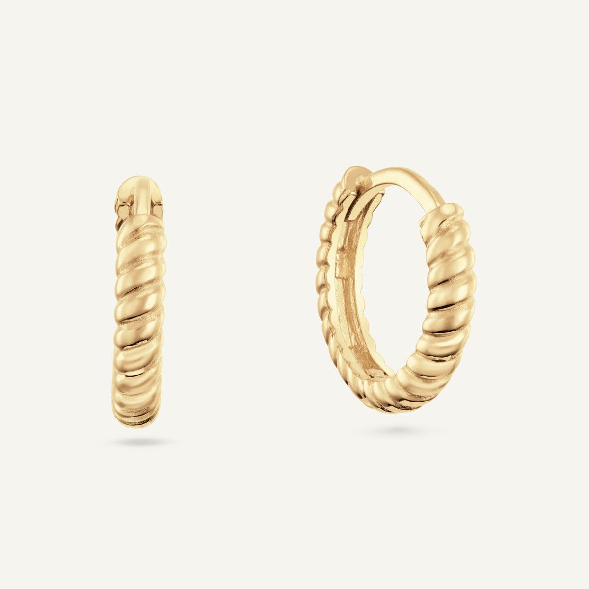 Jackie Cap Ferrat Hoops in 14K Yellow Gold