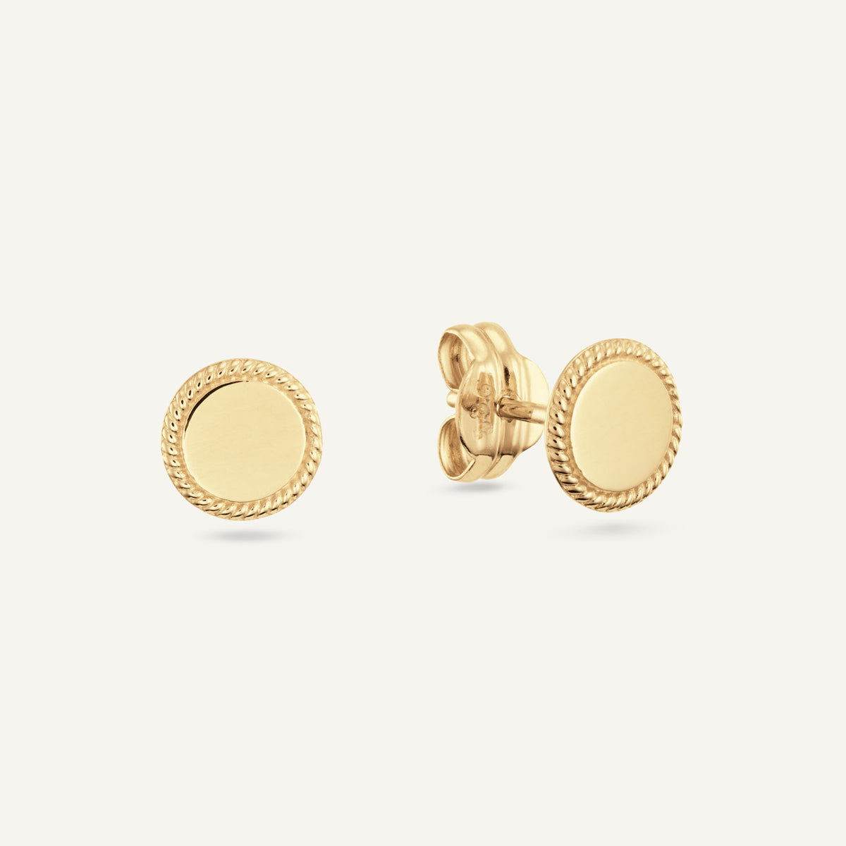 Jackie Tournesol Studs in 14K Yellow Gold