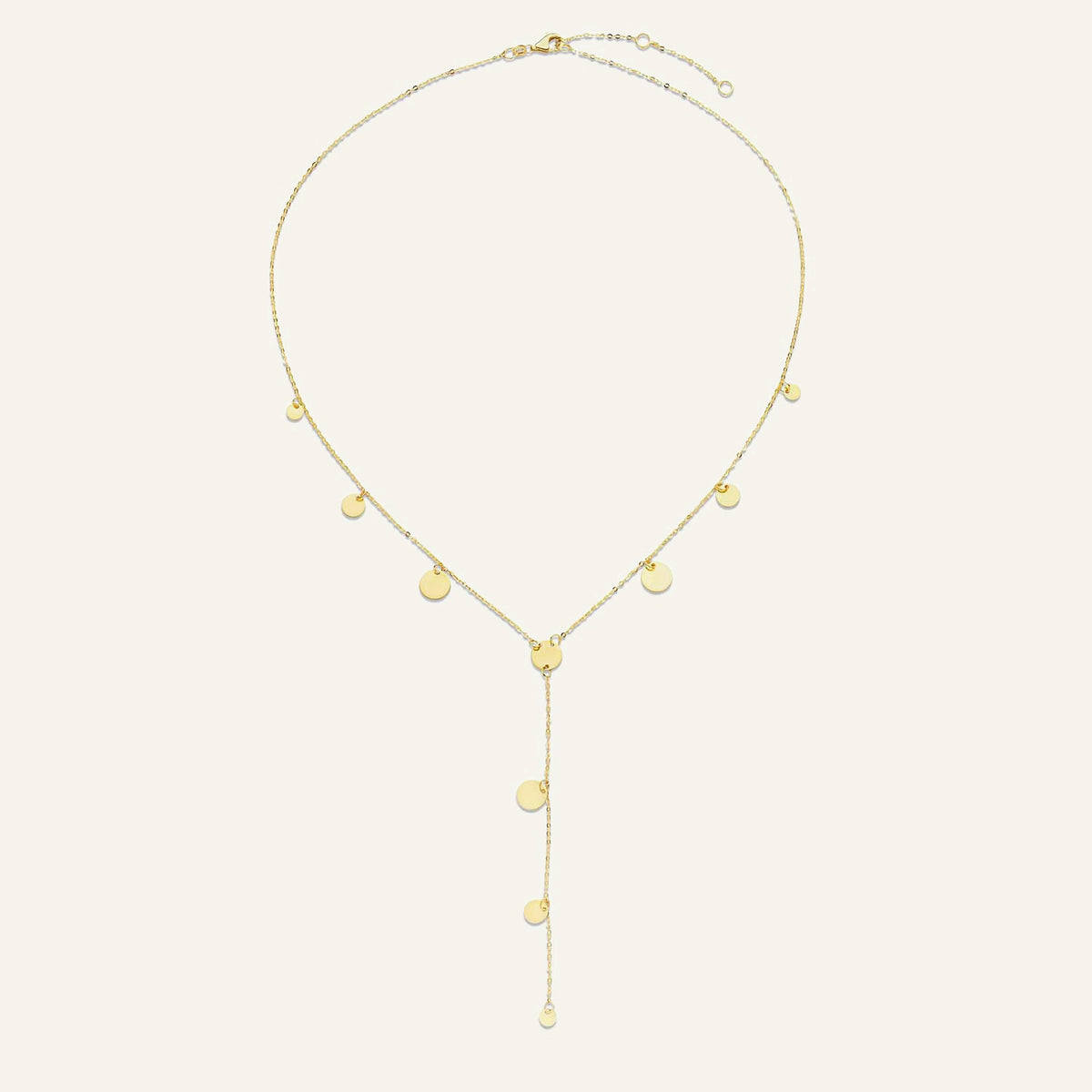 Jackie Amsterdam Dazzle Y-Necklace full chain view