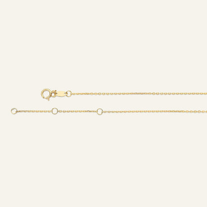 Jackie Amsterdam Mini Dots necklace clasp and extender detail