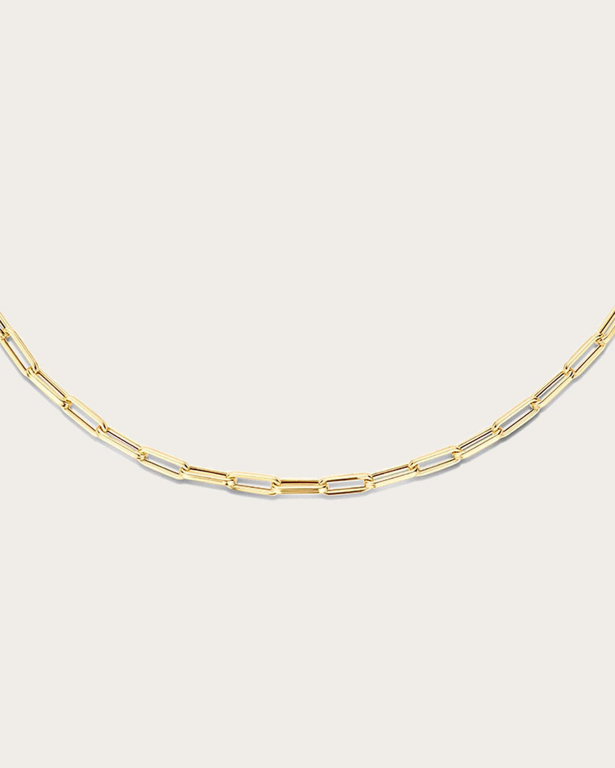 Jackie Amsterdam Elegant Boxlink necklace link detail