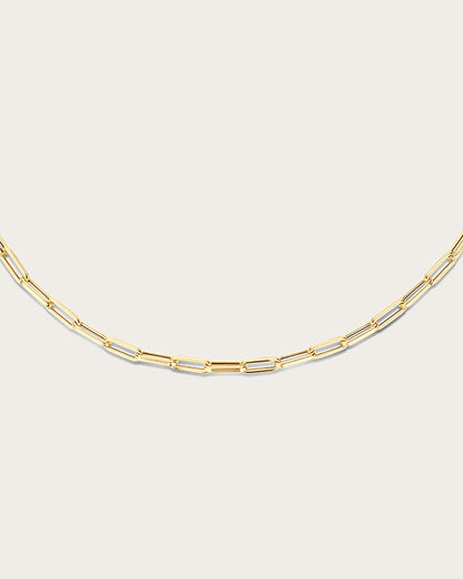 Jackie Amsterdam Elegant Boxlink necklace link detail
