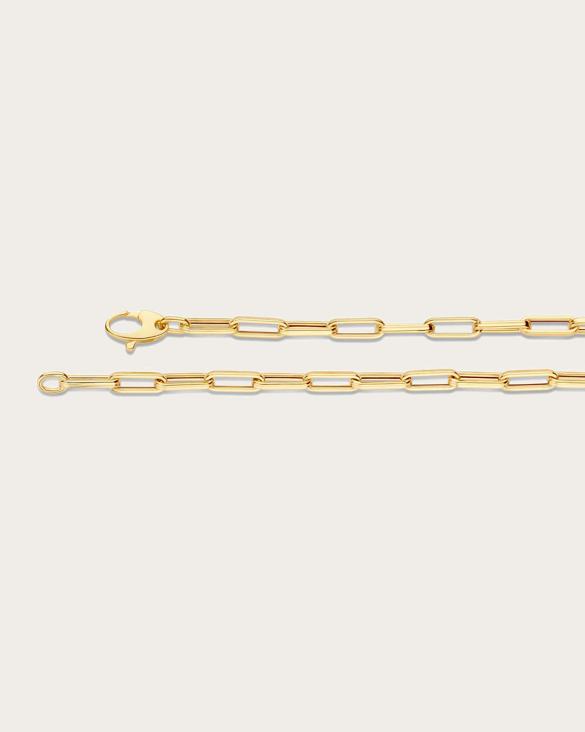 Jackie Amsterdam Elegant Boxlink necklace clasp detail