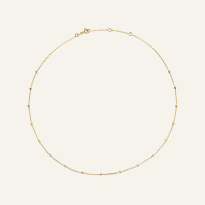 Jackie Amsterdam Dotted necklace full chain view