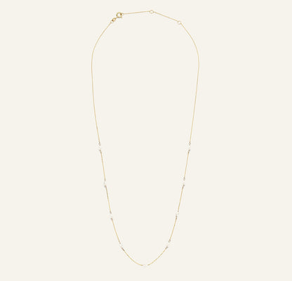 Jackie Amsterdam Pearls of Amalfi necklace full chain view