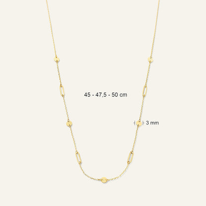 Jackie Amsterdam Beaux Arts necklace dimensions