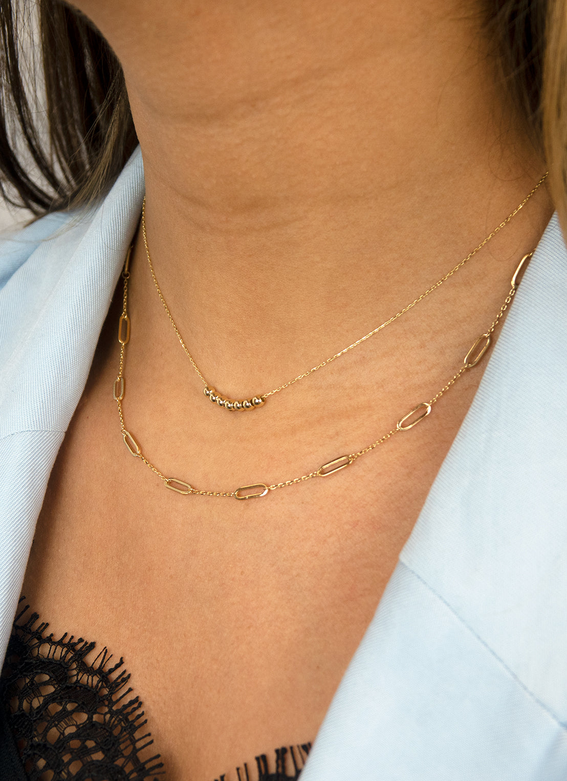 Jackie Las Ramblas Necklace in 14K Yellow Gold - image 2