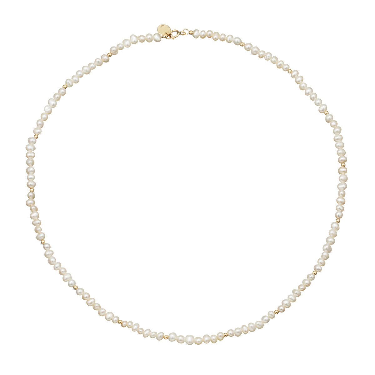 Jackie Pearl Potion Necklace in 14K Yellow Gold - image 3
