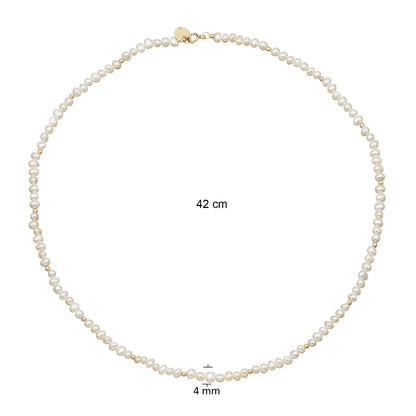 Jackie Pearl Potion Necklace in 14K Yellow Gold - image 4