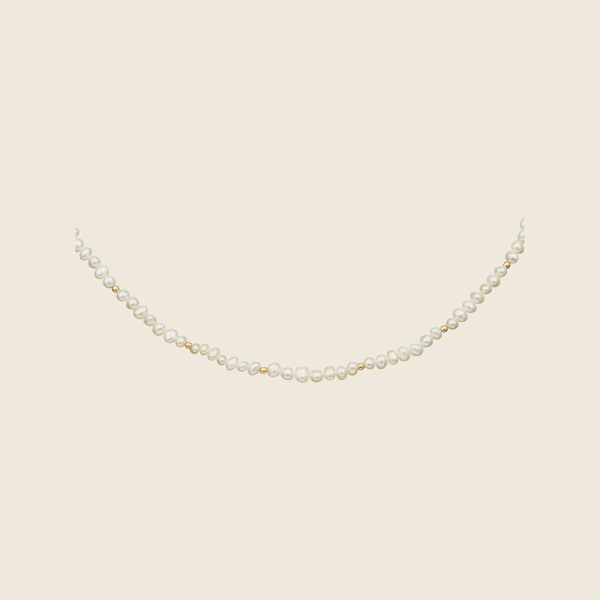 Jackie Pearl Potion Necklace in 14K Yellow Gold - image 1