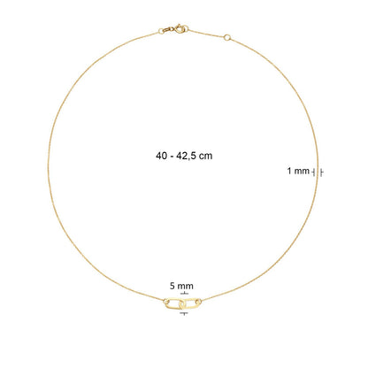 Jackie Cannaregio Necklace in 14K Yellow Gold - image 4