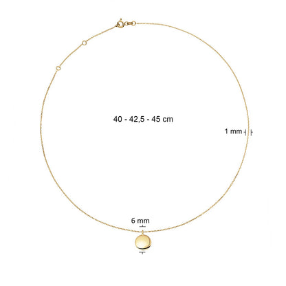 Jackie Piazza Necklace in 14K Yellow Gold - image 4