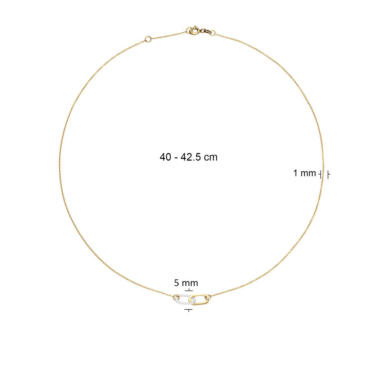 Jackie Cannaregio Bico Necklace in 14K Yellow Gold - image 4