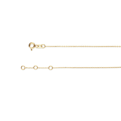 Jackie Connected Love Necklace in 14K Yellow Gold - image 5