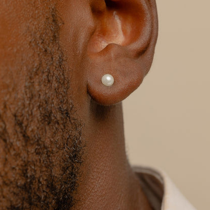 Clous d'oreilles à perles