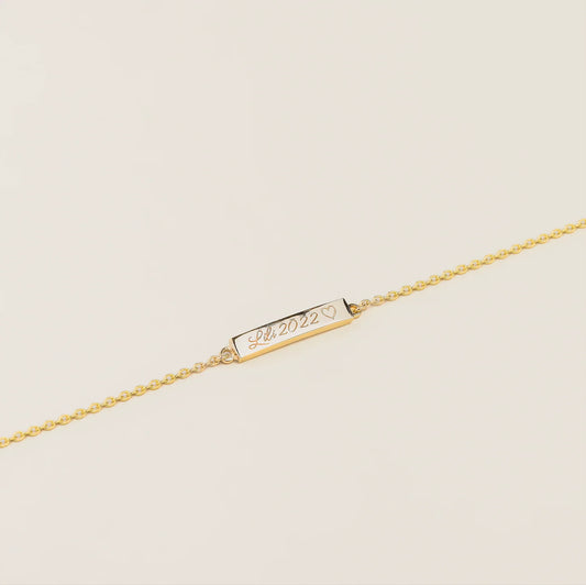 Engravable Baby Bracelet